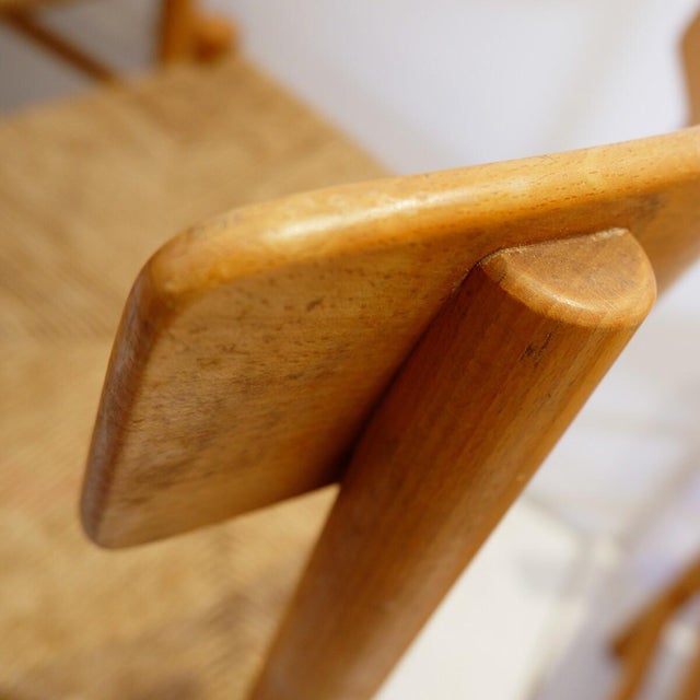Tan J 39 Shaker Chair by Børge Mogensen for FDB Furniture, 1950s, Set of 4 For Sale - Image 8 of 18