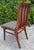 Wood Vintage Mid-Century Sculptural Walnut Dining Chairs With Sabre Legs, Set of 6 For Sale - Image 7 of 18