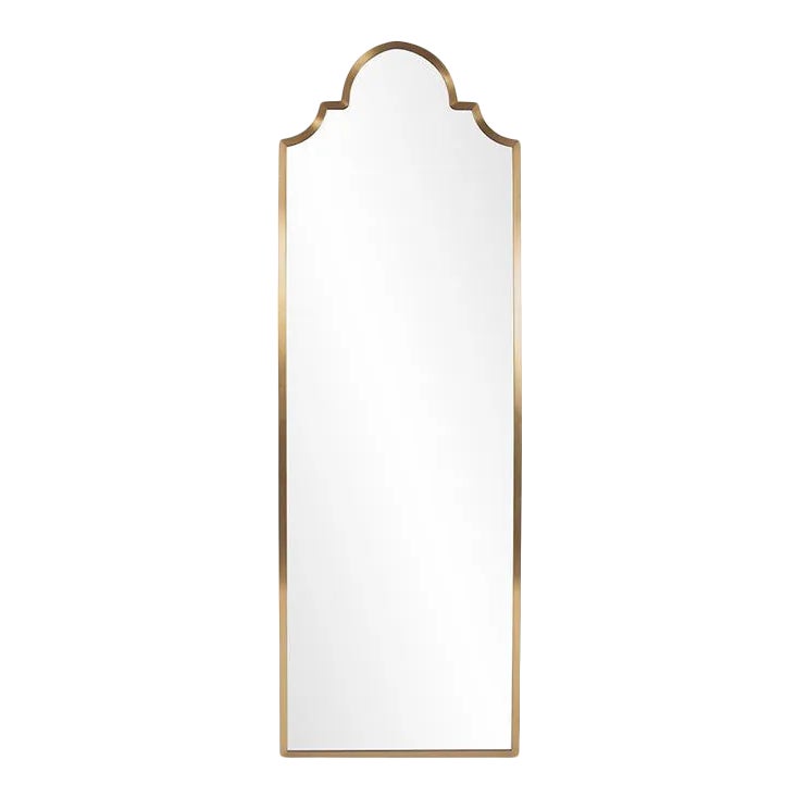 Czar Gold Floor Mirror from Ludwig Chicago Chairish