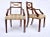 20th C Regency X Back Dining Chairs, Set of 6 For Sale - Image 11 of 13