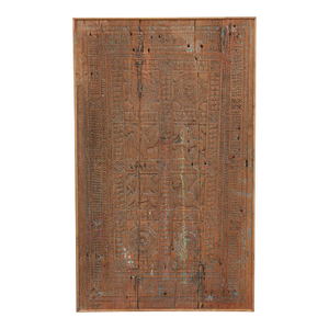 Antique Tribal "Storytelling" Door Wall Art