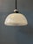 Black Mid-Century Space Age Pendant Lamp with White Acrylic Shade from Massive For Sale - Image 8 of 11