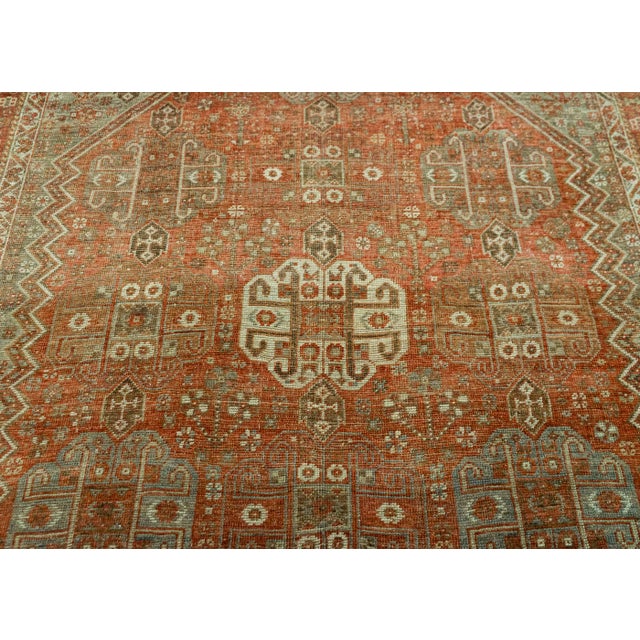 Turkish Vintage Rug 6'10" x 9'11" #21129 For Sale - Image 4 of 8