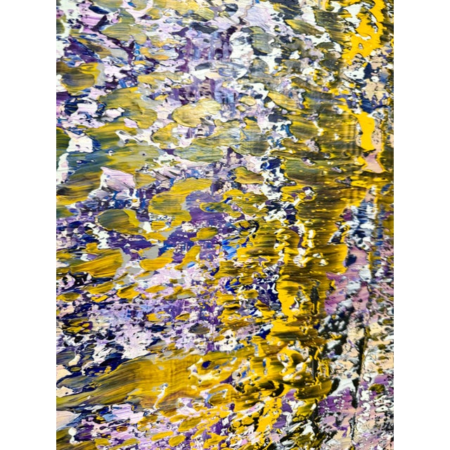 Astor Milan Salcedo, Large Latin American Diptych Abstract Modernist Oil Painting Astor Milan Salcedo For Sale - Image 14 of 18