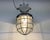 Large Industrial Cast Aluminium Cage Pendant Light, 1970s For Sale - Image 16 of 17