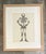 Vintage Framed Skeleton Study on Paper For Sale - Image 9 of 12