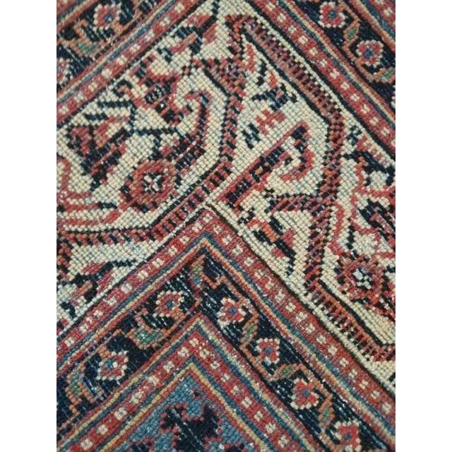 Textile 1920s Antique Persian Ferahan Gallery Rug For Sale - Image 7 of 9