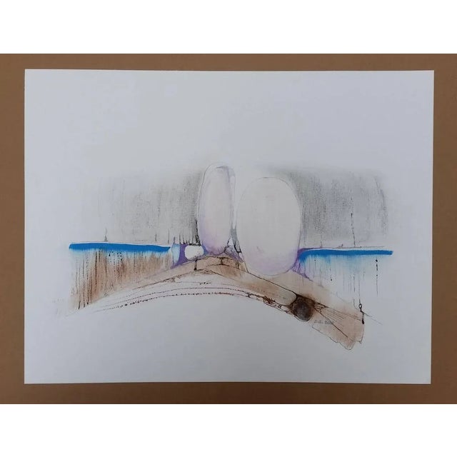 Jacques Grange, Paysage 1, 2016, Acrylic on Canvas For Sale - Image 4 of 4