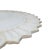 A hand-carved marble platter, server or charger from India. 24 inches in diameter, 0.75 inches tall. An elegant piece to...