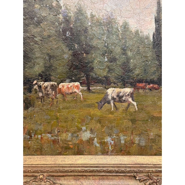 19th Century English Oil on Canvas For Sale - Image 9 of 10