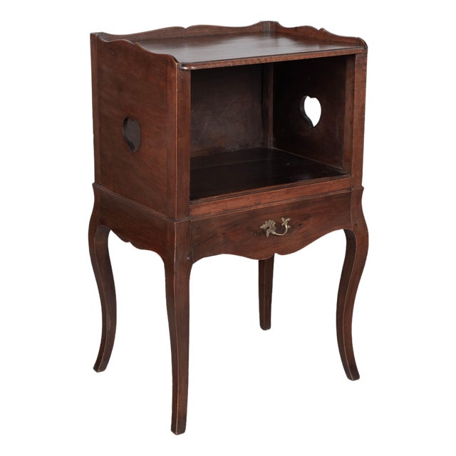 French Country Louis XV Side Table or Nightstand For Sale