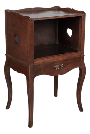 French Country Louis XV Side Table or Nightstand