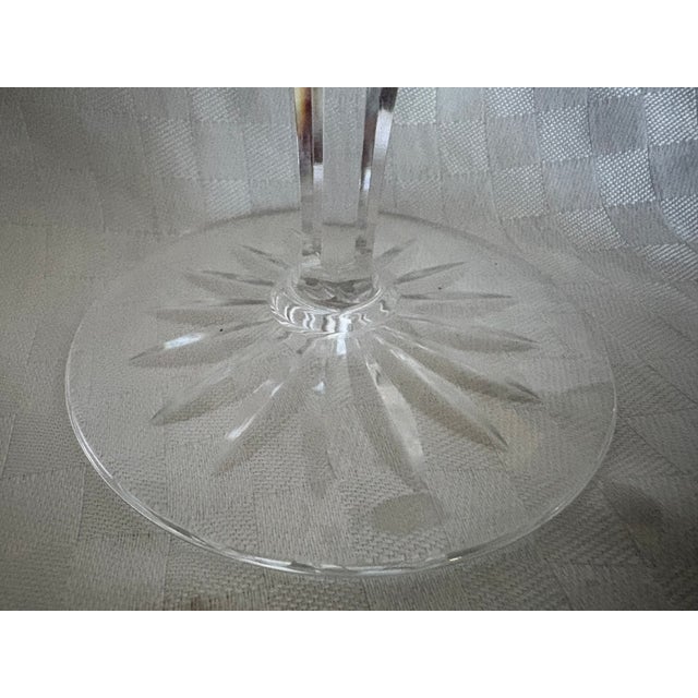 Vintage Waterford Cut Crystal Pedestal Compote For Sale - Image 10 of 10