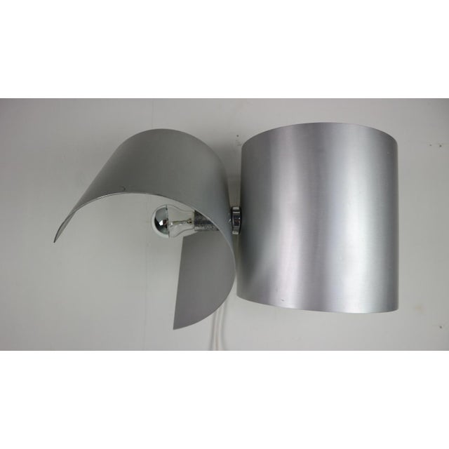 Silver Wall Adjustable Lamp by Giuliano Cesari for Nucleo Sormani, Italy, 1960s For Sale - Image 10 of 18