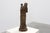 Belgian School, Madonna and Child Statue on Octagonal Base, 1800s, Plaster For Sale - Image 9 of 13