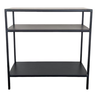 Room & Board Slim End Table in Natural Steel For Sale