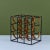 Mid-Century Modern Mid 20th Century Arthur Umanoff Wrought Iron and Leather Wine Rack For Sale - Image 3 of 17