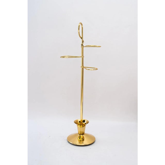 Umbrella Brass Stand, Vienna, Austria, 1950s For Sale - Image 6 of 9