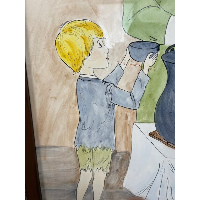 Paint Illustration of Oliver Twist For Sale - Image 7 of 9
