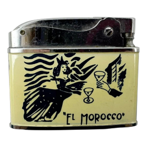 Vintage El Morocco Nyc Nightclub Cigarette Lighter New York City