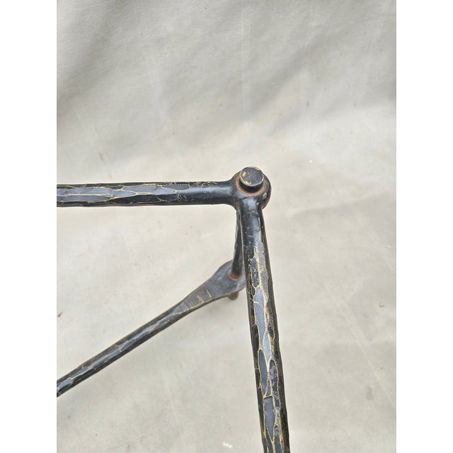 Late 20th Century Late 20th Century Hammered Coffee Table in the Style of Giacometti For Sale - Image 5 of 13