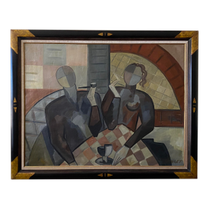 Elizabeth Ronget Au Cafe 1940