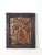 Mid-Century Parrot Copper Repoussé Plaque in Rustic Wood Frame For Sale - Image 14 of 14