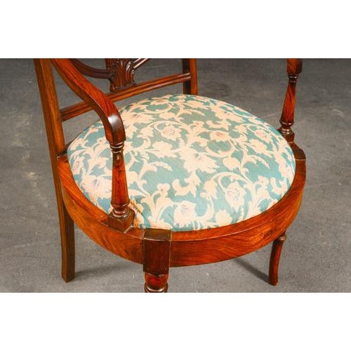 English Style Cocktail Chairs, Set of 4 For Sale - Image 12 of 18