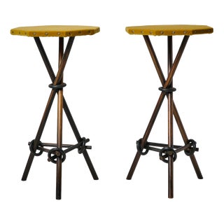 Antique Swedish Tall Trolleribord Magic-Tables, 1880s, Set of 2 For Sale