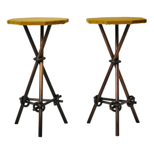 Antique Swedish Tall Trolleribord Magic-Tables, 1880s, Set of 2 For Sale