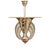 French Art Deco Pendant Lamp in Metal and Glass by Henri Petitot for Maison Petitot, 1930s For Sale - Image 15 of 15