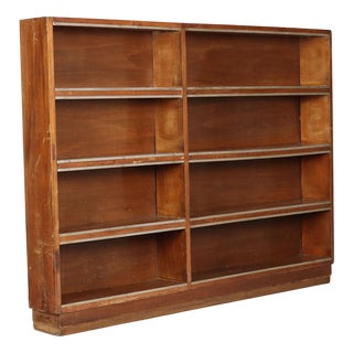 Open Bookshelf in Walnut For Sale