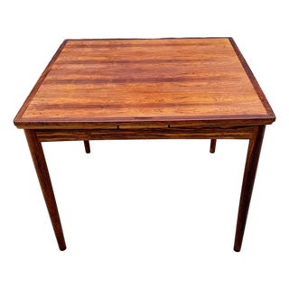 Carlo Jensen for Hundevad & Co Extendable Rosewood Dining and Game Table For Sale