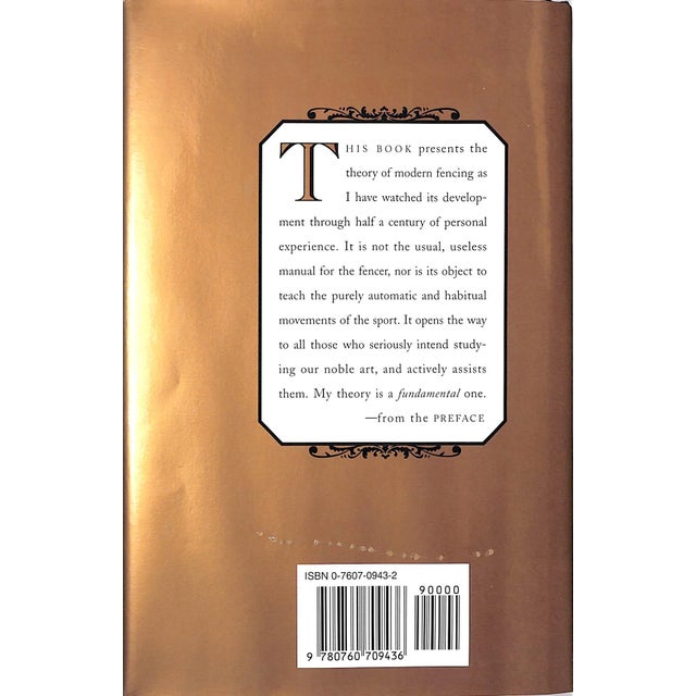 BARBASETTI, Luigi [276] pp. Barnes & Noble 1998 8 1/2" x 5 3/4" This classic of fencing literature is not just a how-to...