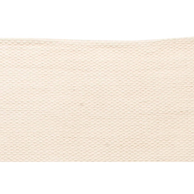 High-Quality Modern Solid Beige Flat-Weave Wool Rug by Doris Leslie Blau For Sale In New York - Image 6 of 8