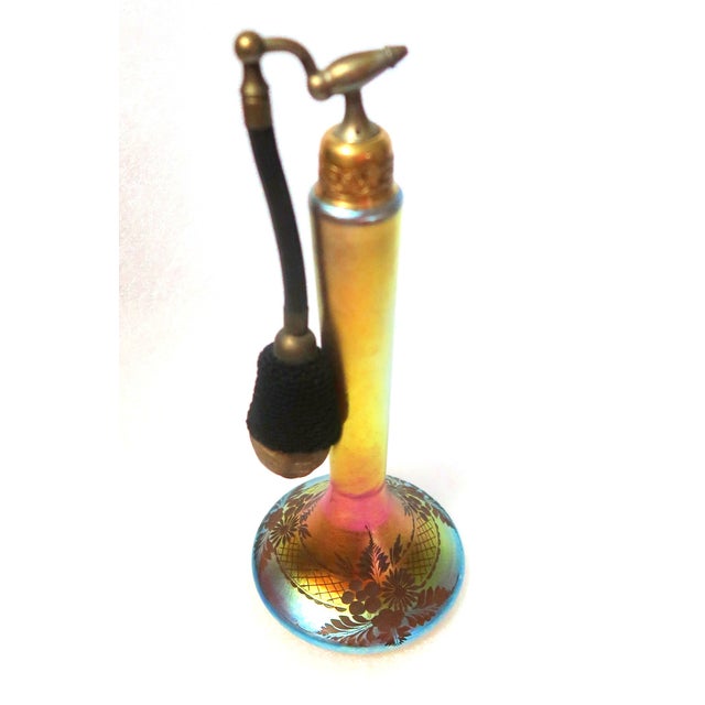 Ceramic Early 20th Century De Vilbiss - Exquisite Art Deco Perfume Atomiser - For Sale - Image 7 of 11