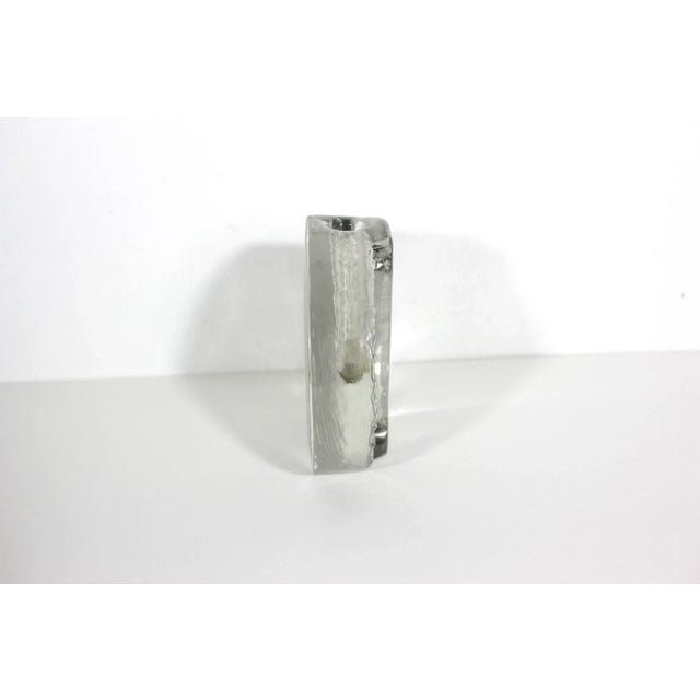 1960s 1960’s Walther Glus Solifleur Glass Mid-Century Modern German Crystal Bud Vase For Sale - Image 5 of 8