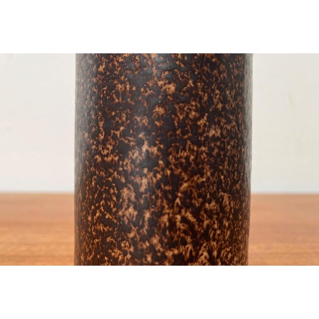 Mid-Century Pottery Carafe Vase by Bastian le Pemp for Kemper / Quimper France, 1960s, in Very Good conditions. Designed...