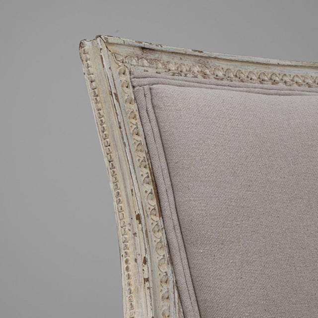 Early 20th Century 1900s French Louis XVI Settee For Sale - Image 5 of 18