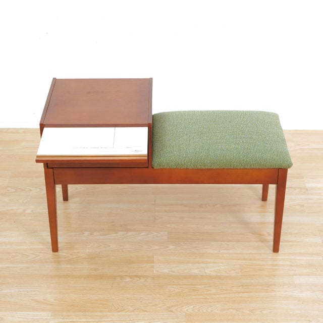 Wood 1960s Mid Century Entryway Bench by Chippy Heath For Sale - Image 7 of 9