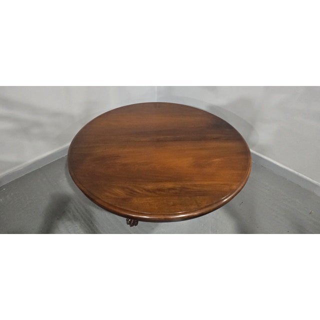 Vintage Mahogany Coffee Table, 1880 For Sale - Image 3 of 10