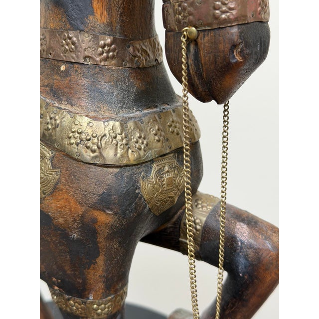 1950s Indian Tang Style Horse Sculpture For Sale - Image 11 of 18