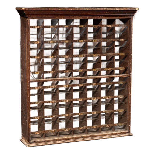 Early 20th Century General Store Wire Rack Display Case For Sale