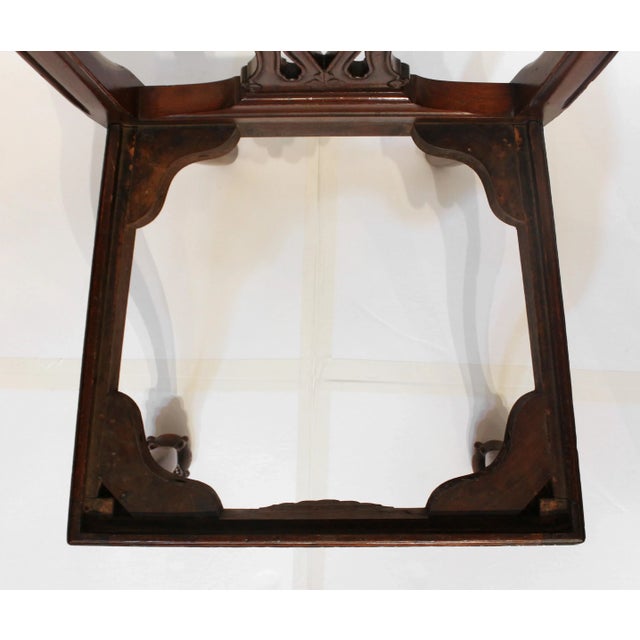 Wood Set of 4 Colonial Revival Dining Chairs For Sale - Image 7 of 10