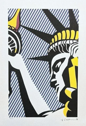 After Roy Lichtenstein, "The Oval Office", 1990s, Silk-Screen
