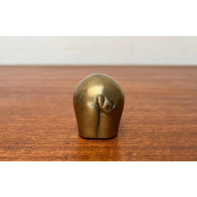 Vintage Brass Pig Figurine from Gallo, 1970s For Sale - Image 9 of 12