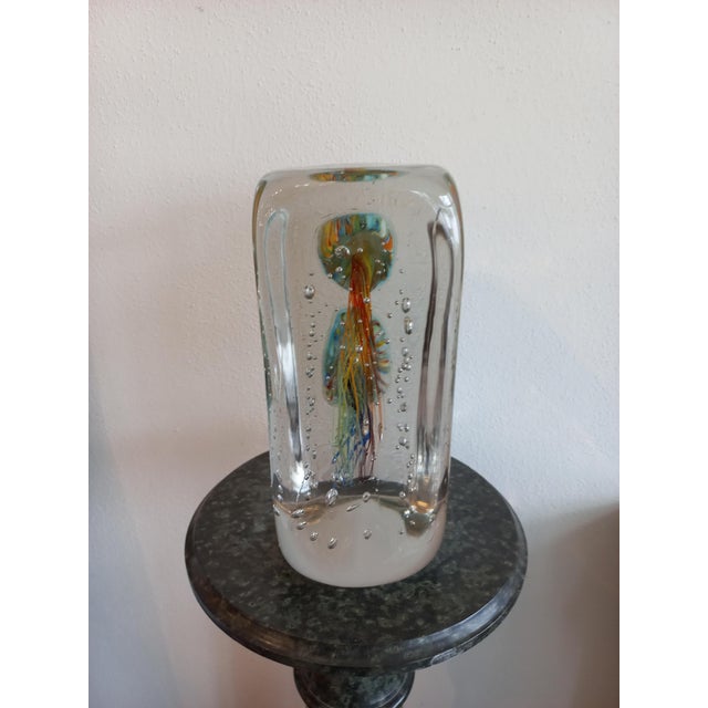 Glass Aquarium Sculpture, 1980s For Sale - Image 3 of 7