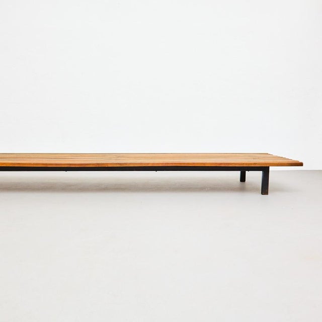 1950s Vintage Cansado Bench by Charlotte Perriand, 1950 For Sale - Image 5 of 18
