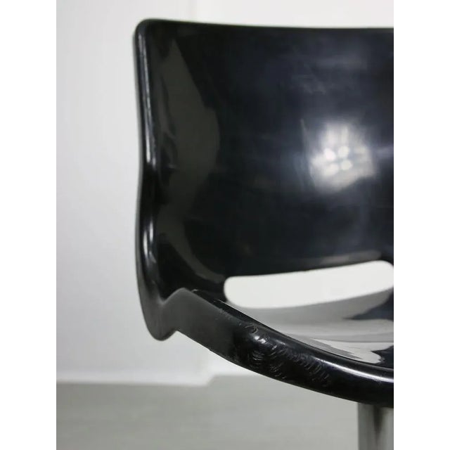 Swedish Overman Office Swivel Chair in Black by Svante Schöblom, 1970s For Sale - Image 13 of 18