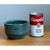 Vintage Blue Glazed Pottery Bowl For Sale - Image 9 of 12